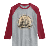 Mayflower Descendant Raglan Shirt 406 Years Pilgrim Fathers Thanksgiving History