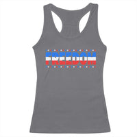 Freedom Funny 4th of July Couple Matching Racerback Tank Top
