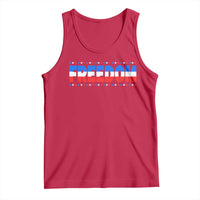 Freedom Funny 4th of July Couple Matching Tank Top