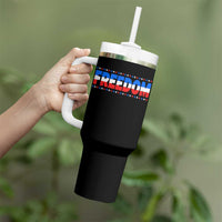 Freedom Funny 4th of July Couple Matching Tumbler With Handle