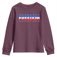 Freedom Funny 4th of July Couple Matching Youth Sweatshirt