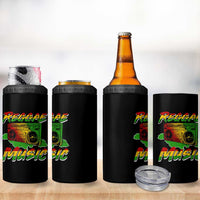 Reggae Music 4 in 1 Can Cooler Tumbler Rastafari Rasta Jamaica Boombox - Wonder Print Shop