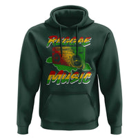 Reggae Music Hoodie Rastafari Rasta Jamaica Boombox - Wonder Print Shop