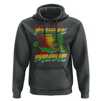 Reggae Music Hoodie Rastafari Rasta Jamaica Boombox - Wonder Print Shop