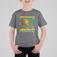 Reggae Music T Shirt For Kid Rastafari Rasta Jamaica Boombox - Wonder Print Shop