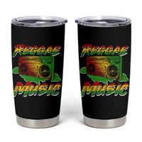Reggae Music Tumbler Cup Rastafari Rasta Jamaica Boombox - Wonder Print Shop