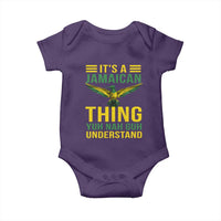It's A Jamaican Thing Yuh Nah Guh Understand Baby Onesie Jamaica Hummingbird - Wonder Print Shop