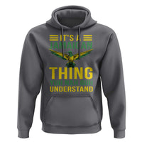 It's A Jamaican Thing Yuh Nah Guh Understand Hoodie Jamaica Hummingbird - Wonder Print Shop