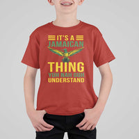 It's A Jamaican Thing Yuh Nah Guh Understand T Shirt For Kid Jamaica Hummingbird - Wonder Print Shop