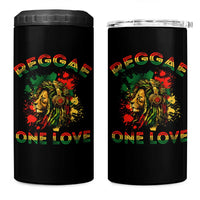 Reggae One Love 4 in 1 Can Cooler Tumbler Rasta Music Jamaican Pride Headphones Lion - Wonder Print Shop