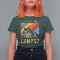 Funny Moth T Shirt For Women Y'all Got Any Lamps Insect Meme - Wonder Print Shop