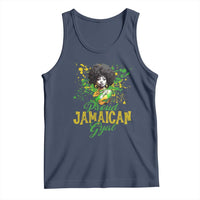 Proud Jamaican Gyal Tank Top Afro Black Girls Jamaica Flag - Wonder Print Shop