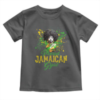 Proud Jamaican Gyal Toddler T Shirt Afro Black Girls Jamaica Flag - Wonder Print Shop