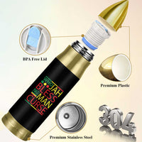 Who Jah Bless No Man Curse Bullet Tumbler Jamaica Flag Rasta Reggae Roots - Wonder Print Shop