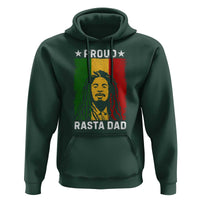 Proud Rasta Dad Hoodie Rastafarian Jamaica Father's Day - Wonder Print Shop