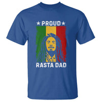 Proud Rasta Dad T Shirt Rastafarian Jamaica Father's Day - Wonder Print Shop