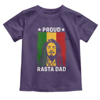 Proud Rasta Dad Toddler T Shirt Rastafarian Jamaica Father's Day - Wonder Print Shop