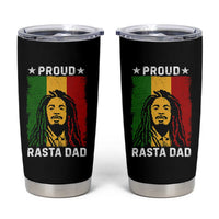 Proud Rasta Dad Tumbler Cup Rastafarian Jamaica Father's Day - Wonder Print Shop