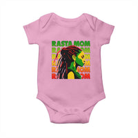 Rasta Mom Baby Onesie Jamaican Black Girls Flag Dreadlocks - Wonder Print Shop