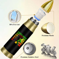 Rasta Mom Bullet Tumbler Jamaican Black Girls Flag Dreadlocks - Wonder Print Shop