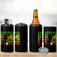 Rasta Mom 4 in 1 Can Cooler Tumbler Jamaican Black Girls Flag Dreadlocks - Wonder Print Shop