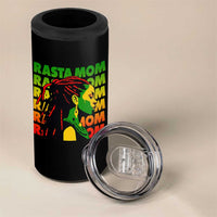 Rasta Mom 4 in 1 Can Cooler Tumbler Jamaican Black Girls Flag Dreadlocks - Wonder Print Shop