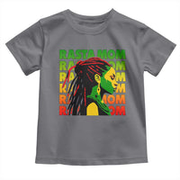 Rasta Mom Toddler T Shirt Jamaican Black Girls Flag Dreadlocks - Wonder Print Shop