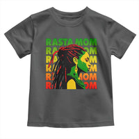 Rasta Mom Toddler T Shirt Jamaican Black Girls Flag Dreadlocks - Wonder Print Shop