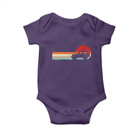 Off Road QUAD ATV Car Vintage Retro Sunset Baby Onesie - Wonder Print Shop