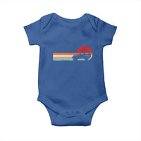 Off Road QUAD ATV Car Vintage Retro Sunset Baby Onesie - Wonder Print Shop