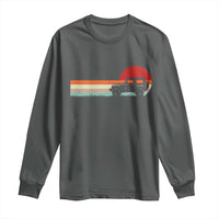 Off Road QUAD ATV Car Vintage Retro Sunset Long Sleeve Shirt - Wonder Print Shop