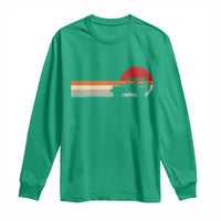 Off Road QUAD ATV Car Vintage Retro Sunset Long Sleeve Shirt - Wonder Print Shop