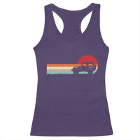 Off Road QUAD ATV Car Vintage Retro Sunset Racerback Tank Top - Wonder Print Shop