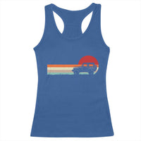 Off Road QUAD ATV Car Vintage Retro Sunset Racerback Tank Top - Wonder Print Shop