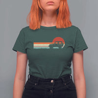 Off Road QUAD ATV Car Vintage Retro Sunset T Shirt For Women - Wonder Print Shop