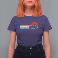 Off Road QUAD ATV Car Vintage Retro Sunset T Shirt For Women - Wonder Print Shop