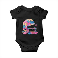 Funny Baseball Helmet Ice Cream Baseball Drip Baby Onesie - Wonder Print Shop