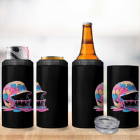 Funny Baseball Helmet Ice Cream Baseball Drip 4 in 1 Can Cooler Tumbler - Wonder Print Shop