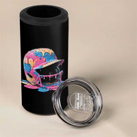 Funny Baseball Helmet Ice Cream Baseball Drip 4 in 1 Can Cooler Tumbler - Wonder Print Shop