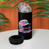 Funny Baseball Helmet Ice Cream Baseball Drip 4 in 1 Can Cooler Tumbler - Wonder Print Shop