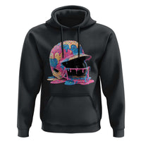 Funny Baseball Helmet Ice Cream Baseball Drip Hoodie - Wonder Print Shop