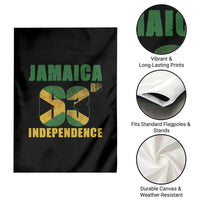 Jamaica 63rd Independence Garden Flag Jamaican Pride - Wonder Print Shop