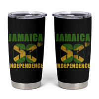 Jamaica 63rd Independence Tumbler Cup Jamaican Pride - Wonder Print Shop