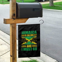 Funny Jamaica Is Calling And I Must Go Garden Flag Jamaican Flag Travel - Wonder Print Shop