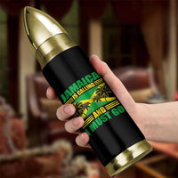 Funny Jamaica Is Calling And I Must Go Bullet Tumbler Jamaican Flag Travel - Wonder Print Shop