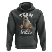 Team Neil The Seal Hoodie Funny Tasmania Elephant Seal with Traffic Cone