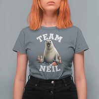 Team Neil The Seal T Shirt For Women Funny Tasmania Elephant Seal with Traffic Cone