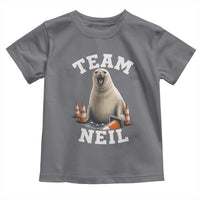 Team Neil The Seal Toddler T Shirt Funny Tasmania Elephant Seal with Traffic Cone