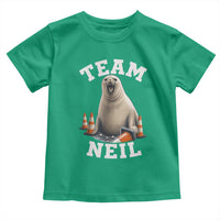 Team Neil The Seal Toddler T Shirt Funny Tasmania Elephant Seal with Traffic Cone