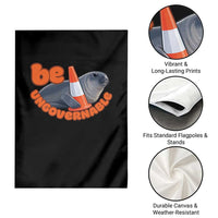 Neil The Seal Be Ungovernable Garden Flag Funny Tasmania Elephant Seal Road
